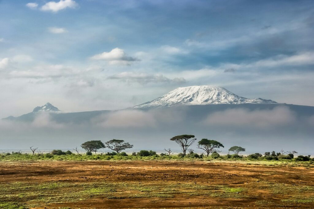 Amboseli and Kilimanjaro Views - plains beneath the mountain