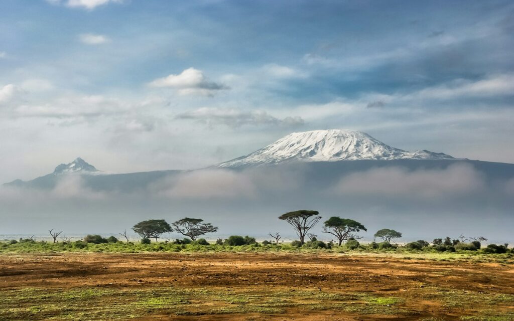 Amboseli plains beneath Kilimanjaro on an extended Kenya tour